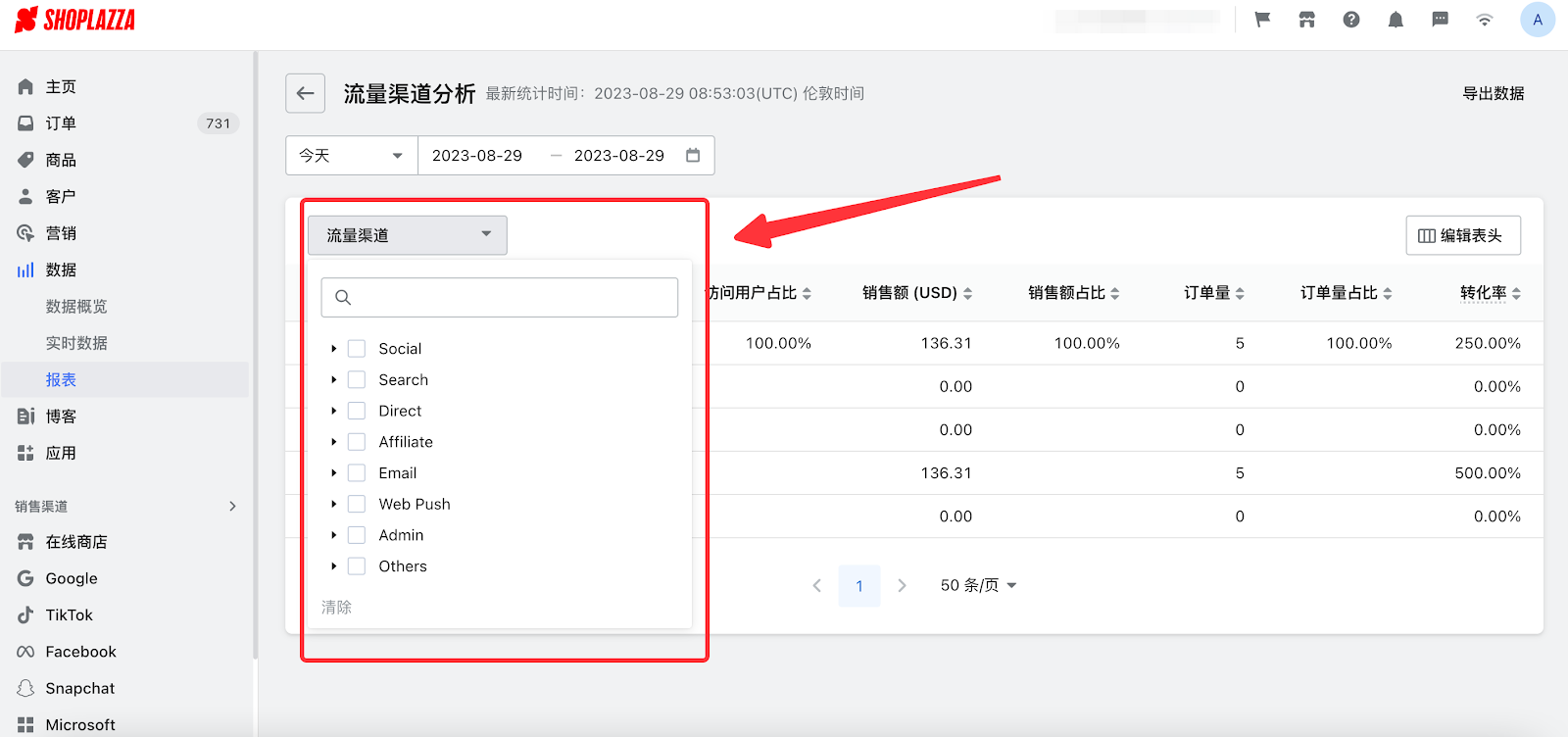 华汉流量渠道分析
